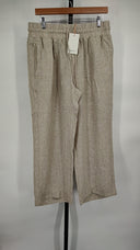 Quince Women's 100% European Linen Wide Leg Pants - 26" Flax L