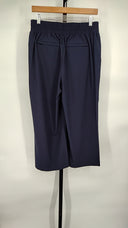 Quince Womens Performance Tech Wide Leg Commuter Pants Navy S