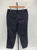 Quince Womens Stretch Cotton Twill Girlfriend Chino Pants Old Black 32