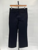 Quince Womens Ultra-Stretch Ponte Bootcut Pants - 28" Black M