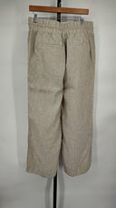Quince Women's 100% European Linen Wide Leg Pants - 28" Flax L