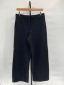 Quince Womens Ultra-Stretch Ponte Trouser - 30" Black Pants 12
