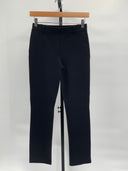 Quince Womens Ultra-Stretch Ponte Straight Leg Pants - 28" Black XS