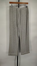 Quince Women's Bamboo Jersey Long Sleeve Pajama Set Grey Sleeved Jumpsuit M