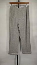 Quince Women's Bamboo Jersey Long Sleeve Pajama Set Grey Sleeved Jumpsuit M