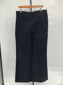 Quince Womens Ultra-Stretch Ponte Flare Leg Pants - 30" Black XL