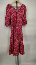 Misa Los Angeles Women Johanna Dress Basic Sleeved Pink S