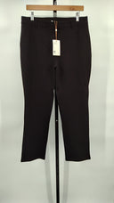 Quince Womens Ultra-Stretch Ponte Straight Leg Pants - 28" Black L