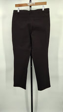 Quince Womens Ultra-Stretch Ponte Straight Leg Pants - 28" Black L