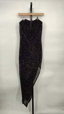 Camila Coelho Women Mackenzie Midi Dress Basic Sleeved Black M