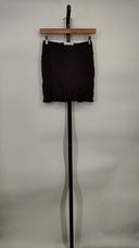 Anemos Women Mini Skirt Basic Brown S