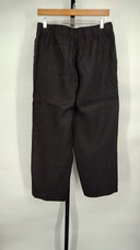 Quince Womens 100% European Linen Pants - 25" Black M