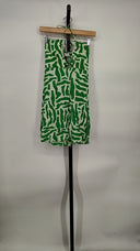 Faithfull The Brand Women Surrau Mini Dress Basic Sleeved Green XS