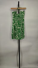 Faithfull The Brand Women Surrau Mini Dress Basic Sleeved Green XS