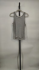 Enza Costa Women Easy Tank Sleeved Top White M