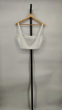 Line & Dot Women Celestin Cropped Top Sleeved White M