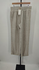 Quince Women's 100% European Linen Wide Leg Pants - 30" Flax L