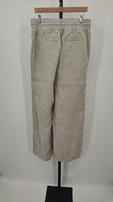 Quince Women's 100% European Linen Wide Leg Pants - 30" Flax L