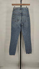 Agolde Women Freya Ultra High Rise Slim Jeans Blue 23