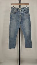 Citizens Of Humanity Women Charlotte Cropped Straight-Leg Jeans Blue 27