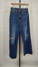 7 For All Mankind Women Kate Modern Straight Jeans Blue 27