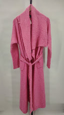 Ser.O.Ya Women Rue Boucle Cardigan Sleeved Top Pink S