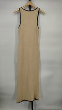 L'Academie Women Marianna Havilah Midi Dress Basic Sleeved Cream L