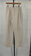 Quince Women's 100% European Linen Pleated Trouser Sand Pants 8