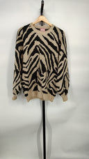 Show Me Your Mumu Women Duke Sweater Sleeved Top Cream M