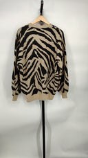 Show Me Your Mumu Women Duke Sweater Sleeved Top Cream M