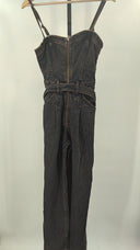 Free People Women X Revolve Slyvie Jumpsuit Sleeved Black XS