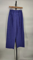 Maeve Women Seamed Wide-Leg Track Pants Purple XXS