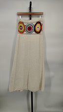 Lovers And Friends Women Kestrel Crochet Maxi Skirt Basic White S