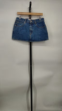 Slvrlake Women Mini Skirt In Young Love Blue 29