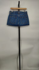 Slvrlake Women Mini Skirt In Young Love Blue 29