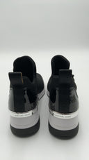 Michael Kors Womens Willis Wedge Trainer Black Shoes 9