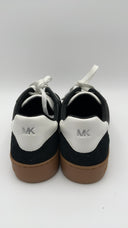 Michael Kors Womens Scotty Lace Up Black Shoes 8