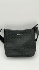 Michael Kors Womens Small North South Crossbody Black Bags