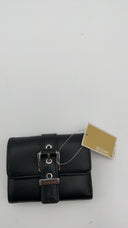 Michael Kors Womens Small Trifold Wallet Black