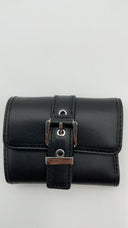 Michael Kors Womens Small Trifold Wallet Black