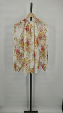 Yumi Kim Women Sundown Blouse Sleeved Top New Day White M
