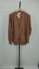 Callahan Women The Cardigan Sleeved Top Brown M