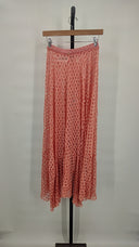 PatBO Women's Monstera Netted Beach Skirt Apricot Basic M