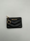 Michael Kors Womens Small Coinpouch Black Wallet