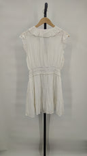 Paige Women Paradis Mini Dress Basic Sleeved White M