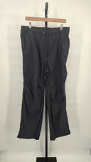 James Perse Women Stretch Supima Wide Leg Flight Pants Black 4