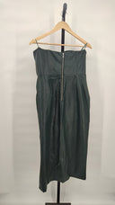 Bardot Women Kai Faux Leather Midi Dress Green 10