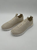 Michael Kors Womens Bodie Metallic Knit Slip-On Sneaker Gold Shoes 9