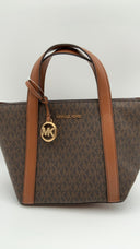 Michael Kors Womens Small Tote Msgr Brown Bags
