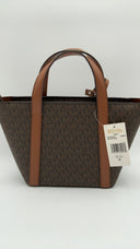 Michael Kors Womens Small Tote Msgr Brown Bags